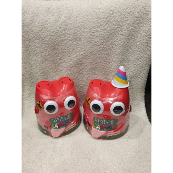 2 Garten Of BanBan Mystery Head Figure Set Party Bundle Set 8 Pieces Exclusive‎ - Picture 1 of 6